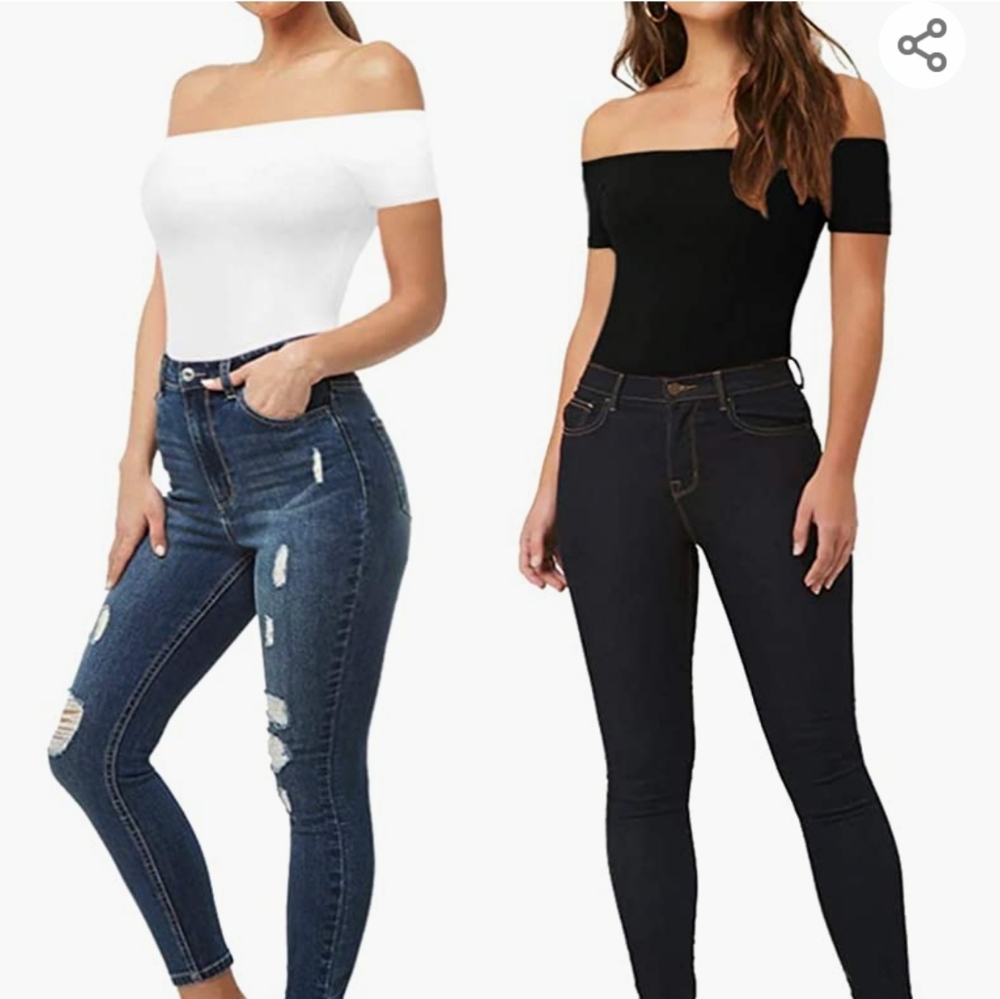 Off shoulder bodysuit